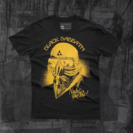 Playera Black Sabbath Never Say Die! portada disco