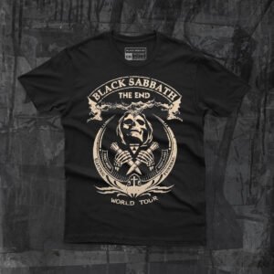 Playera Black Sabbath The End World Tour 100% algodón