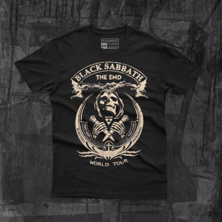 Playera Black Sabbath The End World Tour 100% algodón