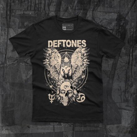 Playera Deftones Diamond Eyes de rock alternativo 100% algodón