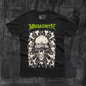 Playera Megadeth – Álbum TH1RT3EN