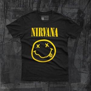 Playera Nirvana – Logo Smiley